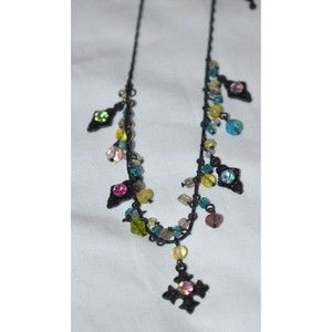 Fashion Statement Multi Colored Necklace